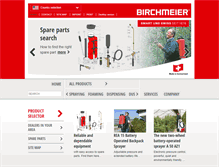 Tablet Screenshot of birchmeier.us